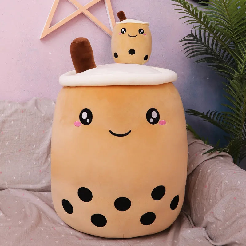 Coussin peluche bubble tea kawaii 24-70cm