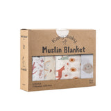 Lot 5 langes multifonctions bébé Mybooni — Coton bambou certifié