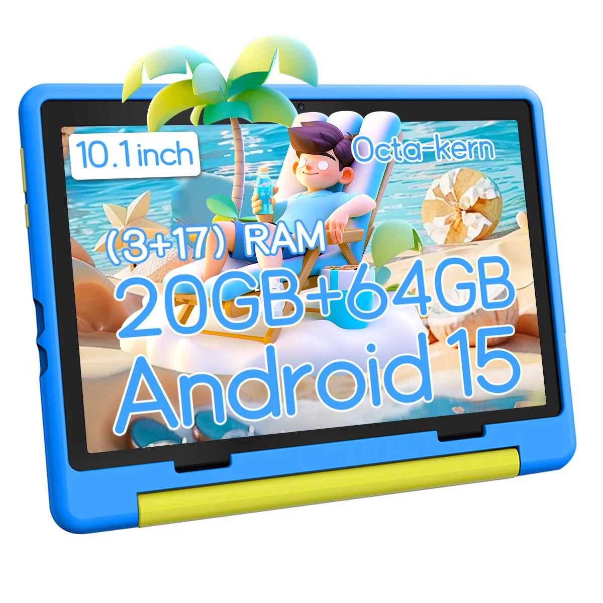 Kid Tablet 10Inch Android15 20GB RAM 64GB ROM 1 — vue complémentaire 12