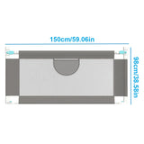 Barrière lit bébé 150/180/200cm - rambarde protection enfant sécurité rail anti-chute lit