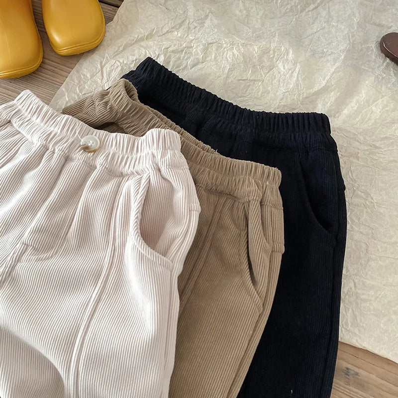 Pantalon droit enfant MILANCEL - jean mode garçon 1-6 ans printemps automne