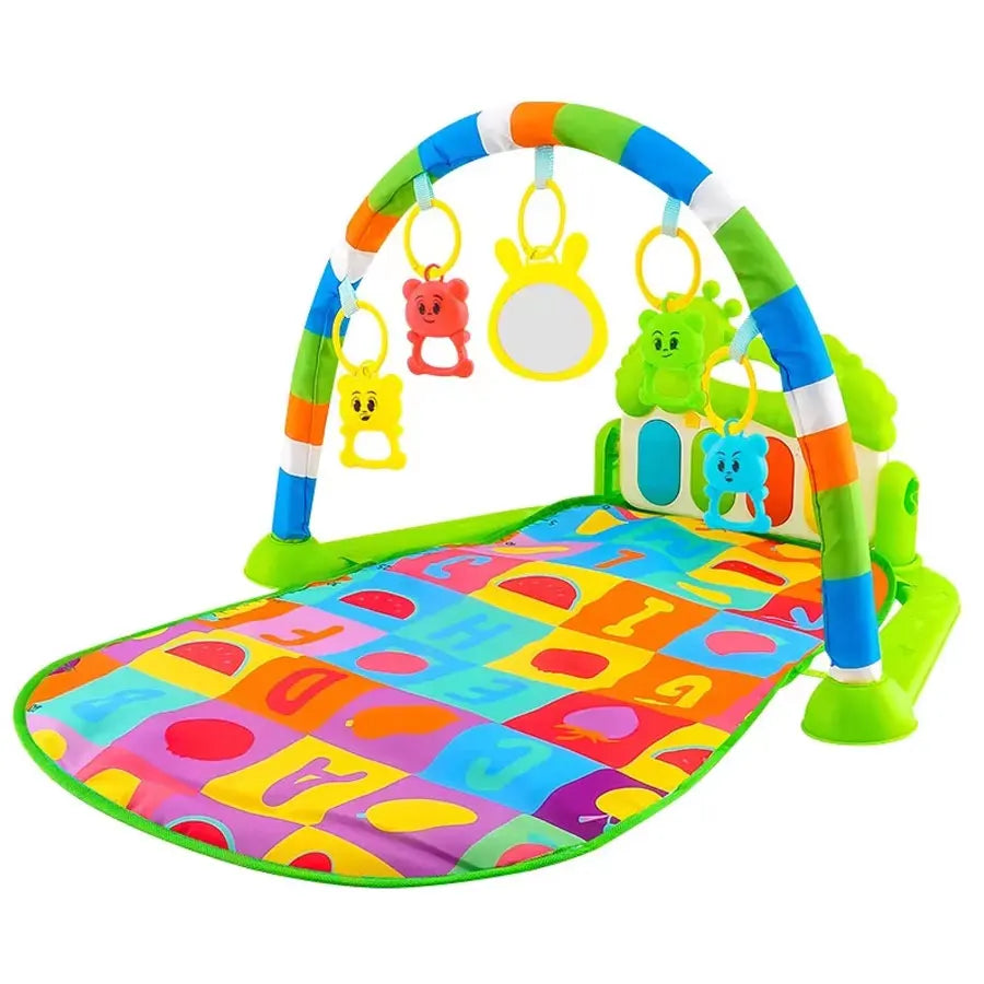 Tapis d'éveil musical piano Mybooni — Clavier gym rampant éducatif 0-36M