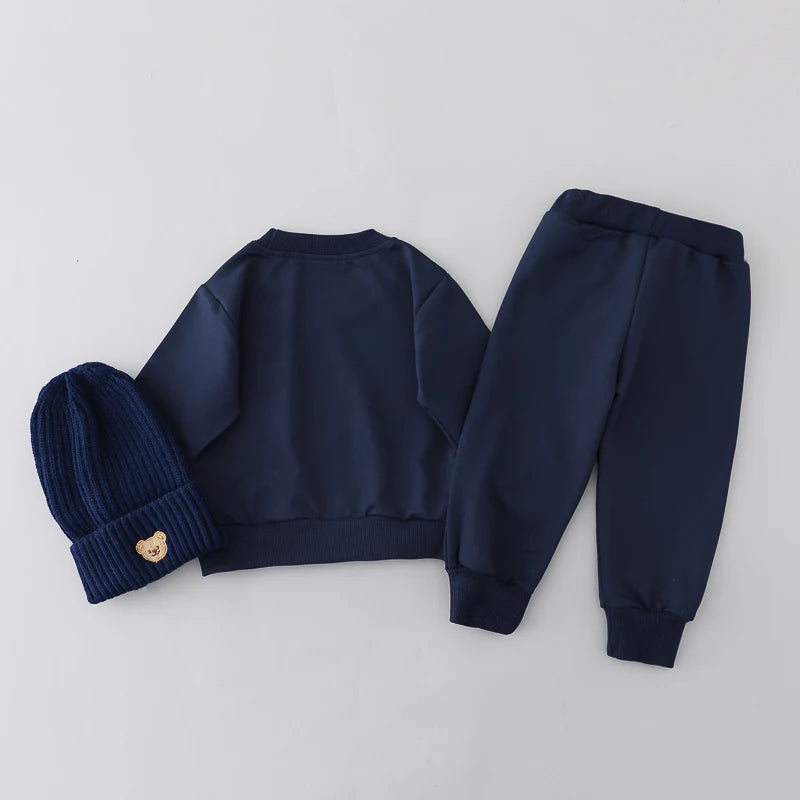 2PCS Children's Set Spring and Autumn Simple Li — vue complémentaire 6