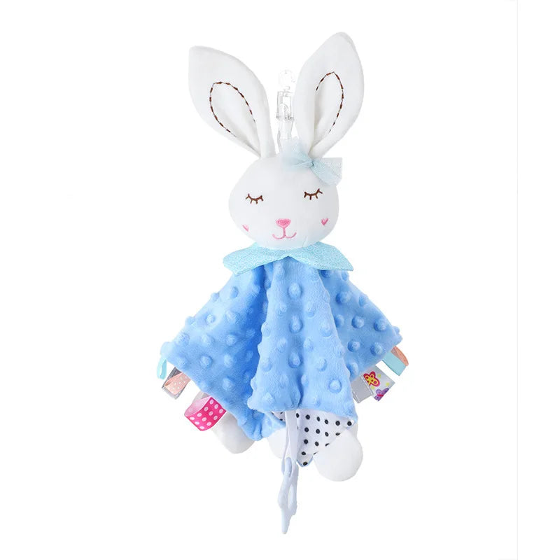 Doudou réconfort lapin-éléphant Mybooni — Couverture sécurité compagnon sommeil