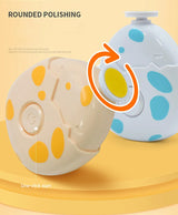Lime à ongles électrique bébé cartoon - kit manucure pédicure nouveau-né outil soin enfant adulte