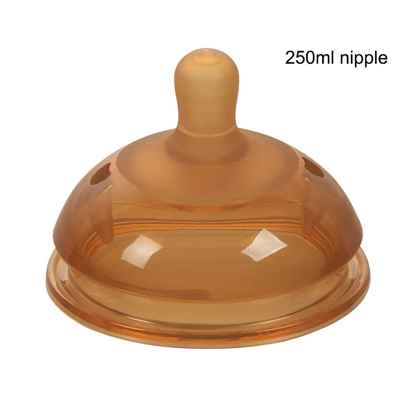 Biberon silicone nano avec poignée anti-étouffement pour sevrage bébé