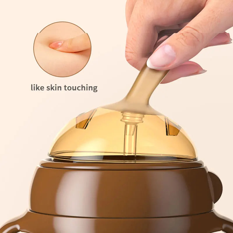 Biberon silicone nano Bouni — Poignée anti-étouffement 150 ml et 250 ml
