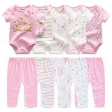 Coffret vêtements bébé 10 pièces Bouni — Body et pantalon toutes saisons