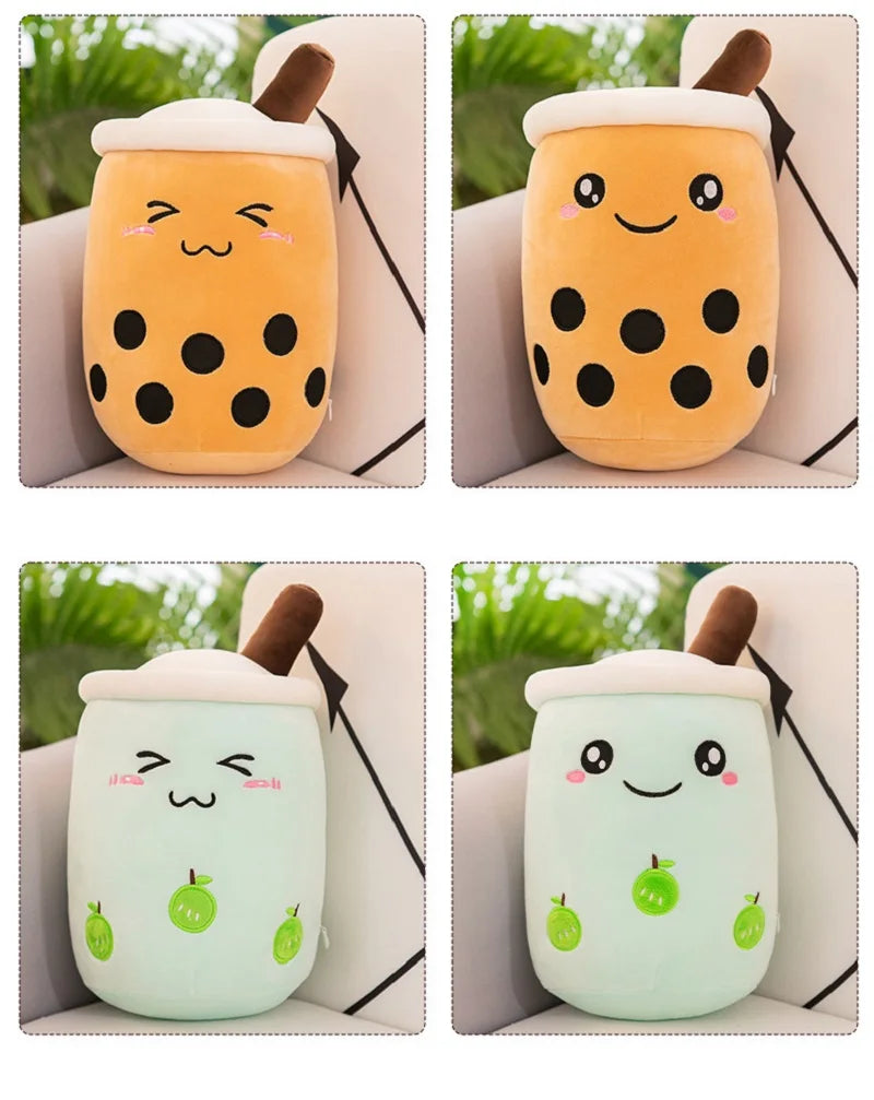 Coussin peluche bubble tea kawaii 24-70cm