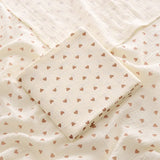 Couverture mousseline coton été pour nouveau-né