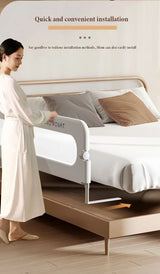 Barrière lit bébé IMBABY anti-chute sécurité - rambarde portable ajustable rail protection chambre