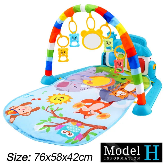 Tapis d'éveil arceau musical piano Mybooni — Jouet pédagogique 0-36 mois