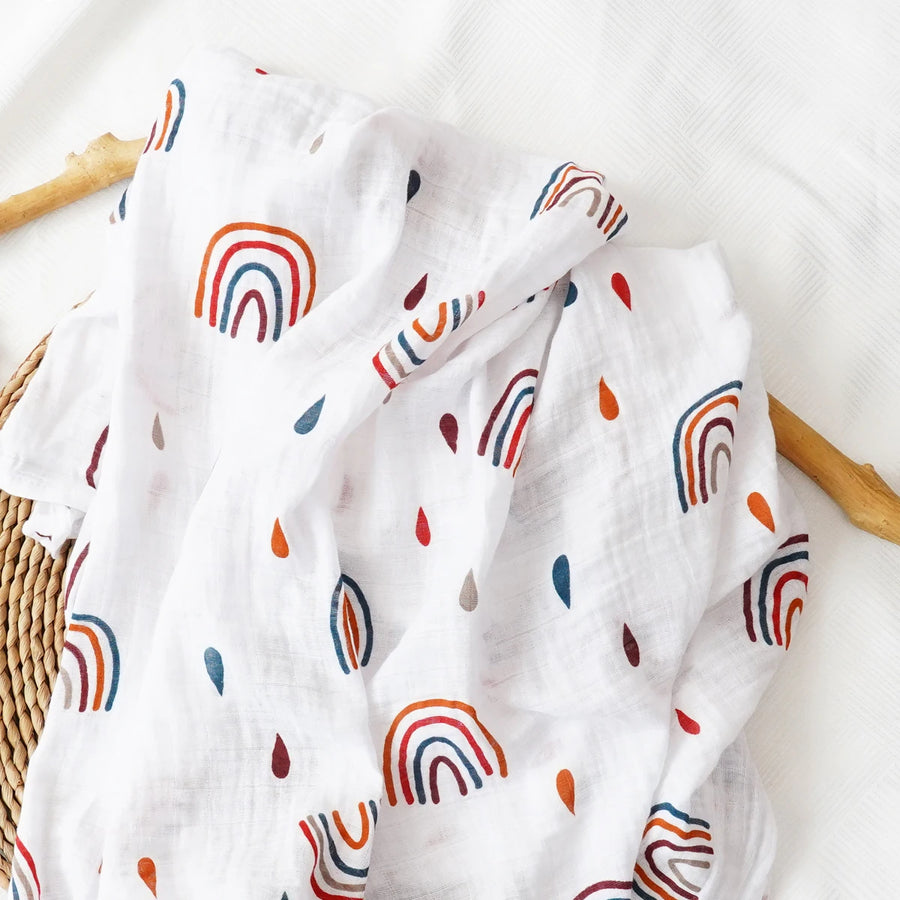 Couverture emmaillotage — vue face | Bouni