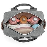 Sac à langer KONO élégant avec poches isothermes biberons